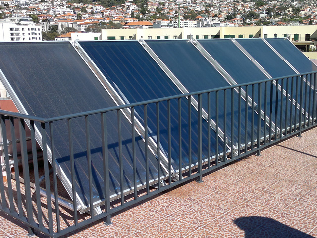 Instalação solar térmica Ilhasol